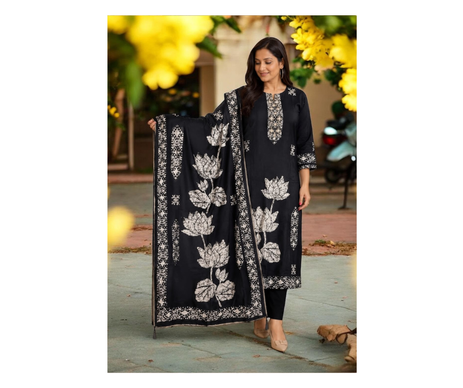 Suit with dupatta